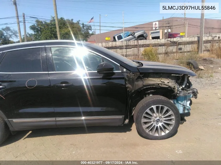 5LMCJ3D97HUL55846 2017 Lincoln Mkc Reserve