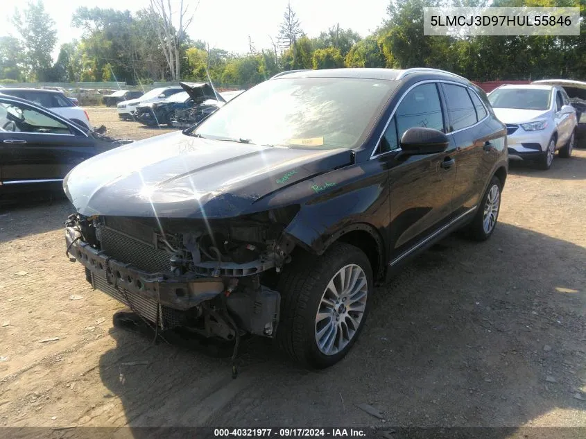 5LMCJ3D97HUL55846 2017 Lincoln Mkc Reserve