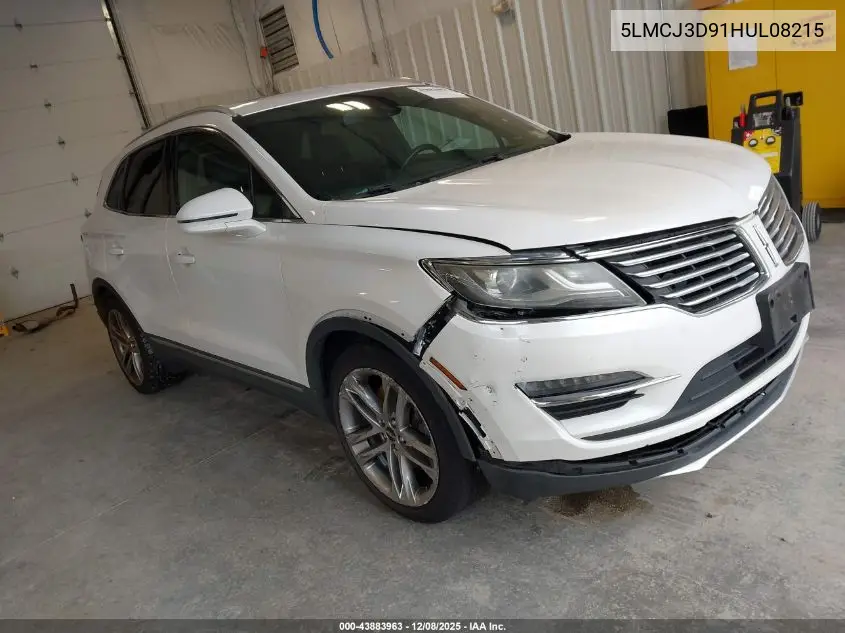5LMCJ3D91HUL08215 2017 Lincoln Mkc Reserve