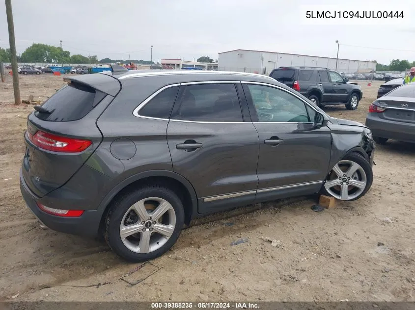 5LMCJ1C94JUL00444 2018 Lincoln Mkc Premiere