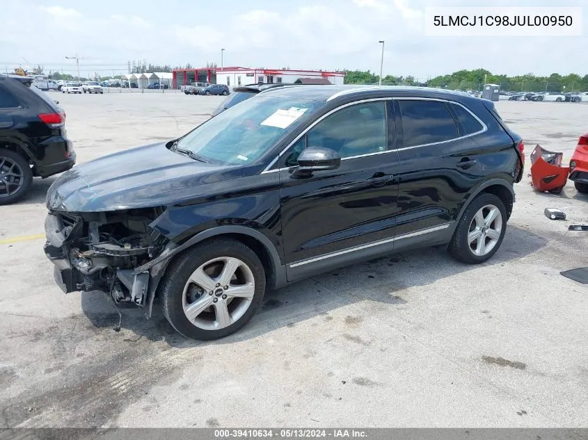 5LMCJ1C98JUL00950 2018 Lincoln Mkc Premiere