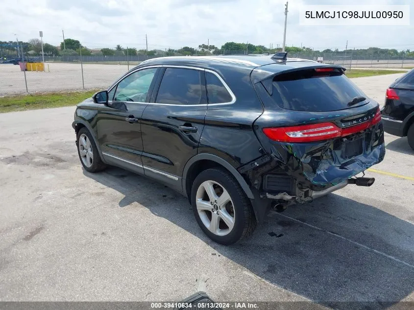 5LMCJ1C98JUL00950 2018 Lincoln Mkc Premiere