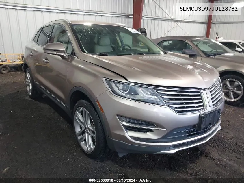 5LMCJ3D97JUL28782 2018 Lincoln Mkc Reserve