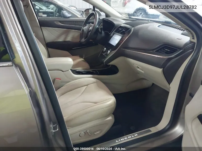 5LMCJ3D97JUL28782 2018 Lincoln Mkc Reserve