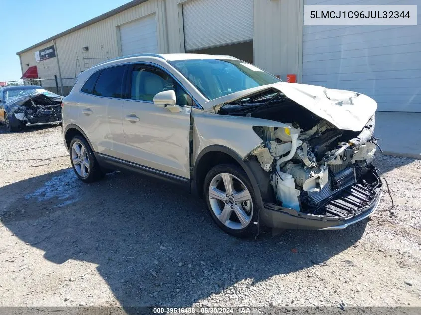 2018 Lincoln Mkc Premiere VIN: 5LMCJ1C96JUL32344 Lot: 39516488