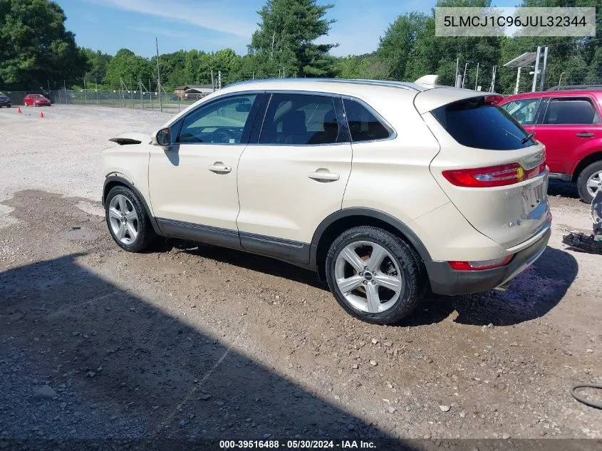 5LMCJ1C96JUL32344 2018 Lincoln Mkc Premiere