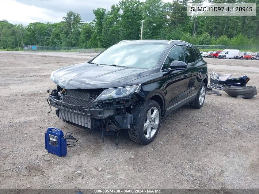 5LMCJ1D97JUL20945 2018 Lincoln Mkc Premiere