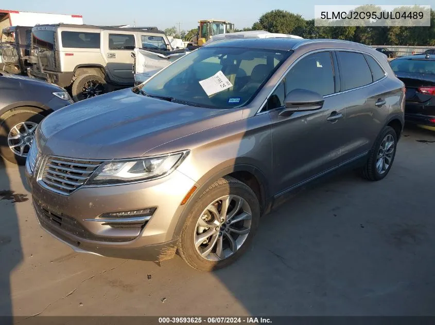 5LMCJ2C95JUL04489 2018 Lincoln Mkc Select