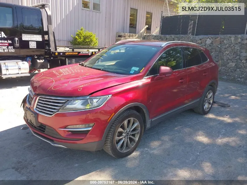 5LMCJ2D9XJUL03515 2018 Lincoln Mkc Select