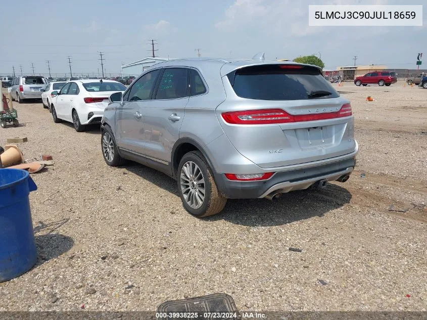 5LMCJ3C90JUL18659 2018 Lincoln Mkc Reserve