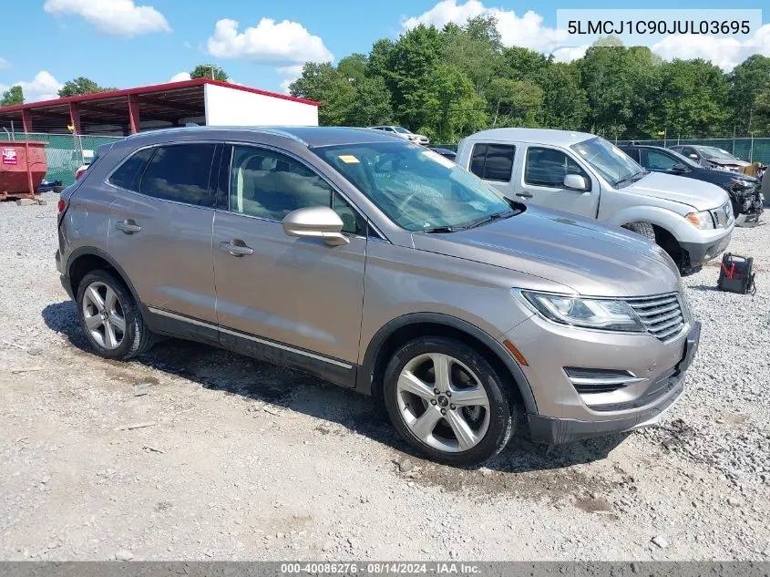 5LMCJ1C90JUL03695 2018 Lincoln Mkc Premiere