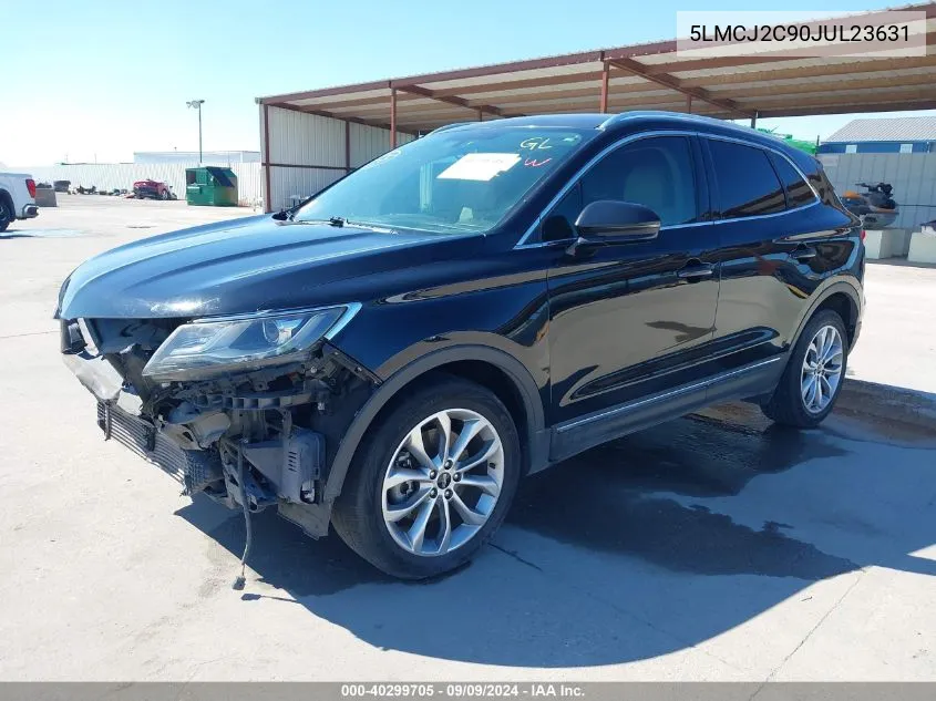 5LMCJ2C90JUL23631 2018 Lincoln Mkc Select