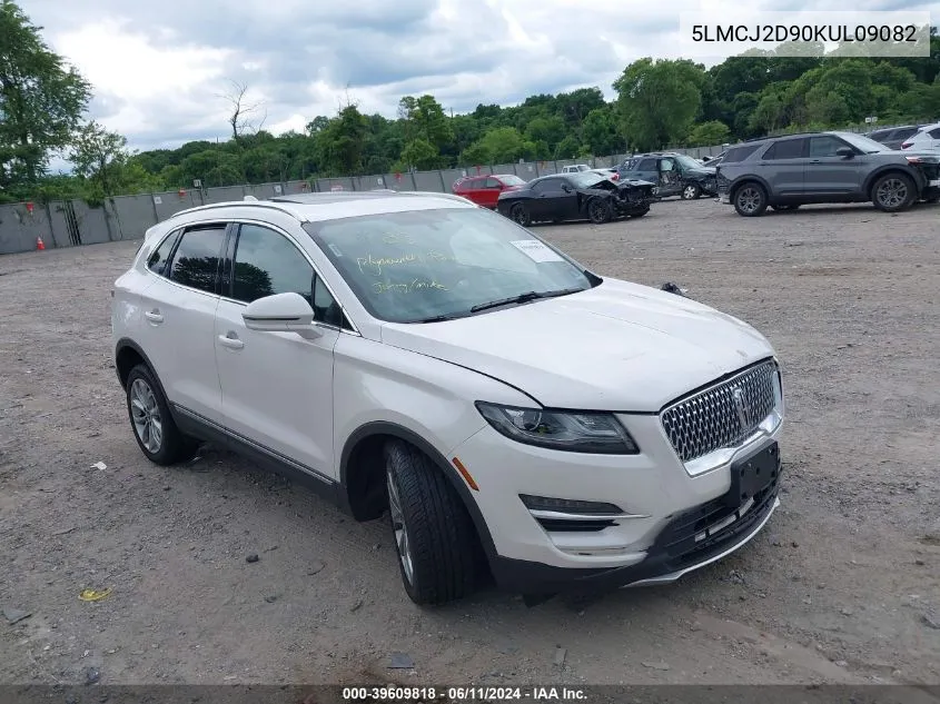 2019 Lincoln Mkc Select VIN: 5LMCJ2D90KUL09082 Lot: 39609818