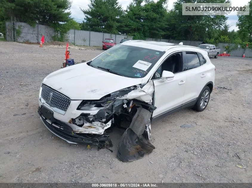 5LMCJ2D90KUL09082 2019 Lincoln Mkc Select