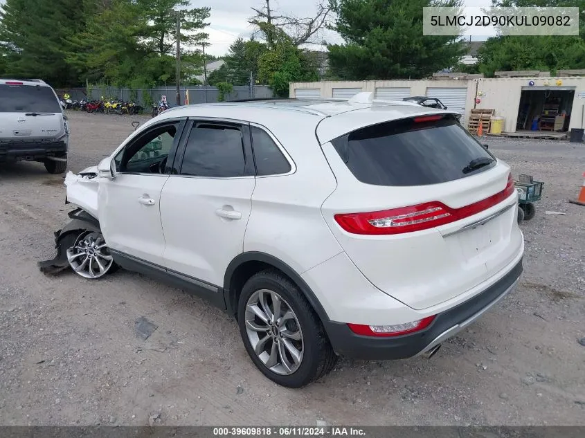 5LMCJ2D90KUL09082 2019 Lincoln Mkc Select