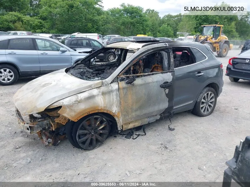 5LMCJ3D93KUL00320 2019 Lincoln Mkc Reserve