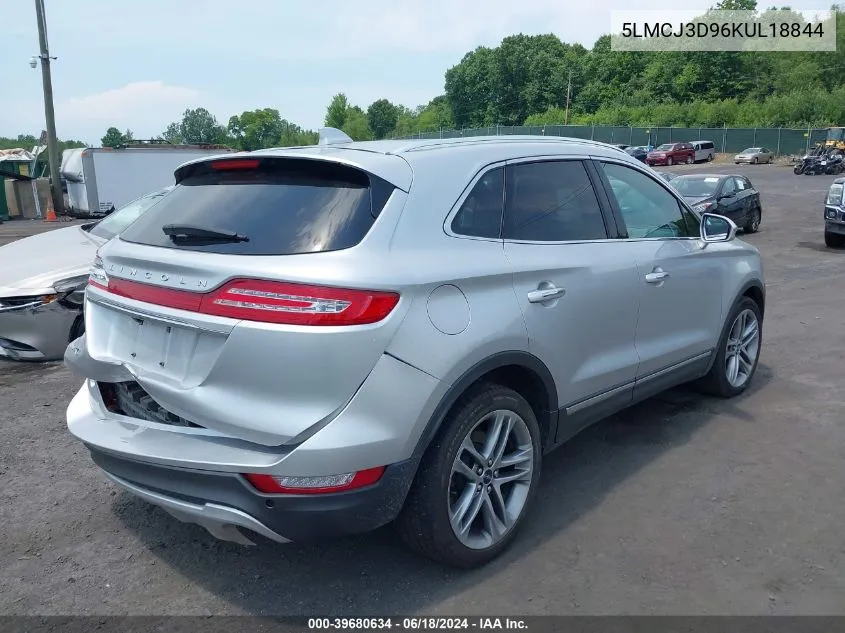 5LMCJ3D96KUL18844 2019 Lincoln Mkc Reserve