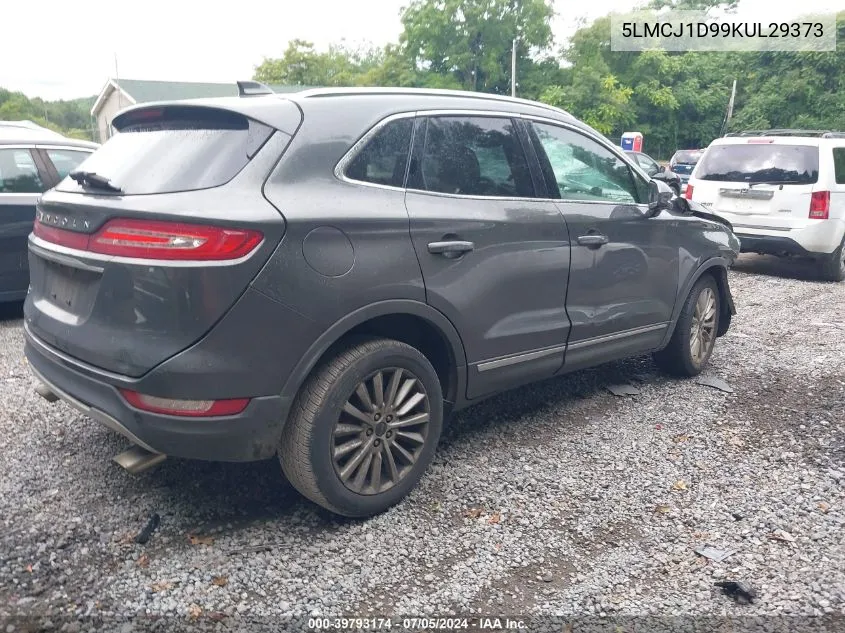 2019 Lincoln Mkc Standard VIN: 5LMCJ1D99KUL29373 Lot: 39793174