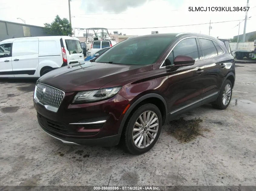 5LMCJ1C93KUL38457 2019 Lincoln Mkc Standard