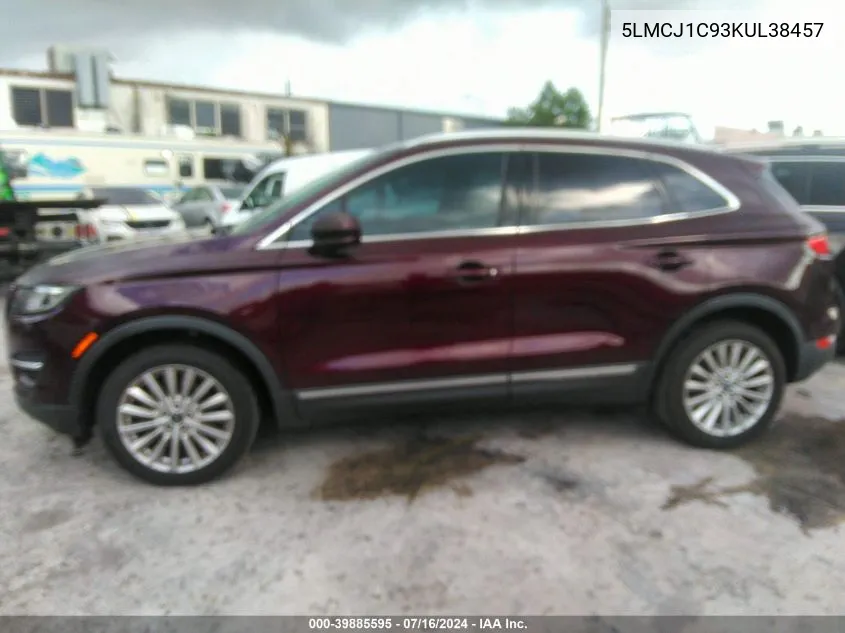 5LMCJ1C93KUL38457 2019 Lincoln Mkc Standard