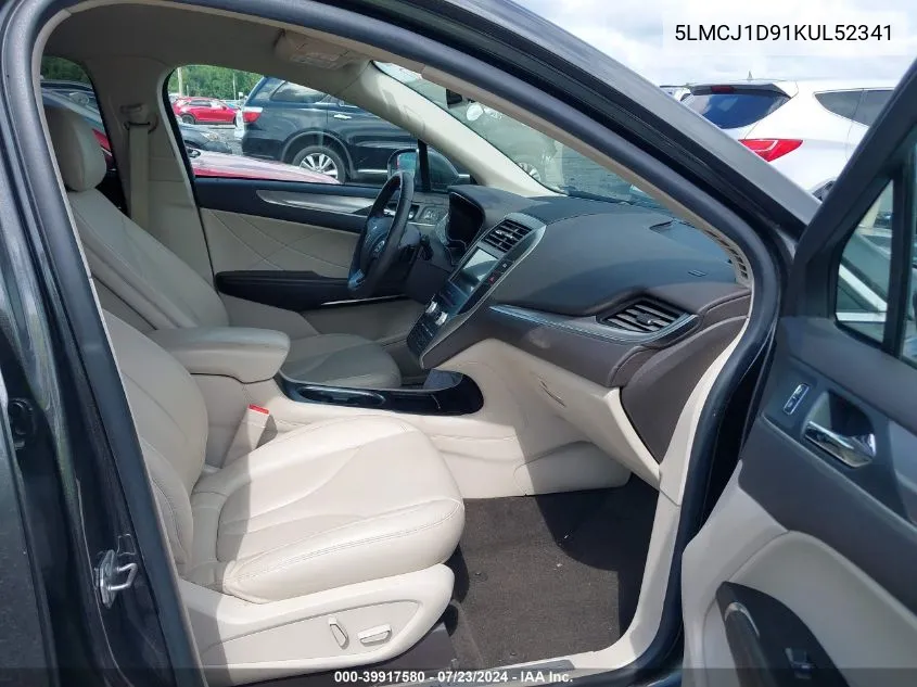 5LMCJ1D91KUL52341 2019 Lincoln Mkc Standard