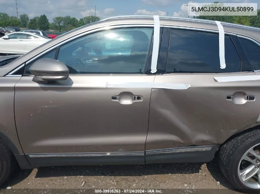 5LMCJ3D94KUL50899 2019 Lincoln Mkc Reserve