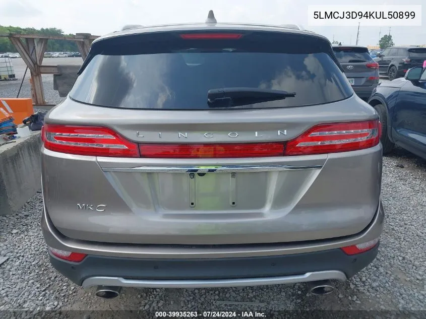 5LMCJ3D94KUL50899 2019 Lincoln Mkc Reserve