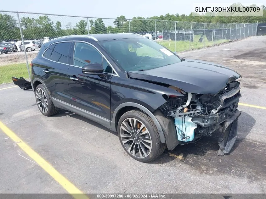 5LMTJ3DHXKUL00709 2019 Lincoln Mkc Reserve