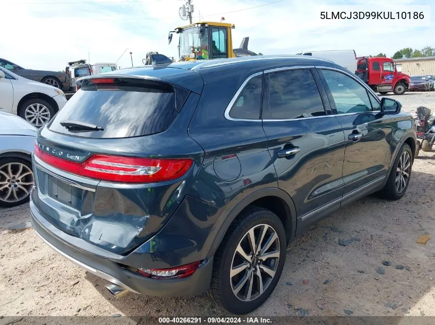 5LMCJ3D99KUL10186 2019 Lincoln Mkc Reserve