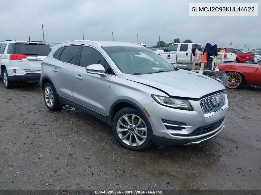 5LMCJ2C93KUL44622 2019 Lincoln Mkc Select