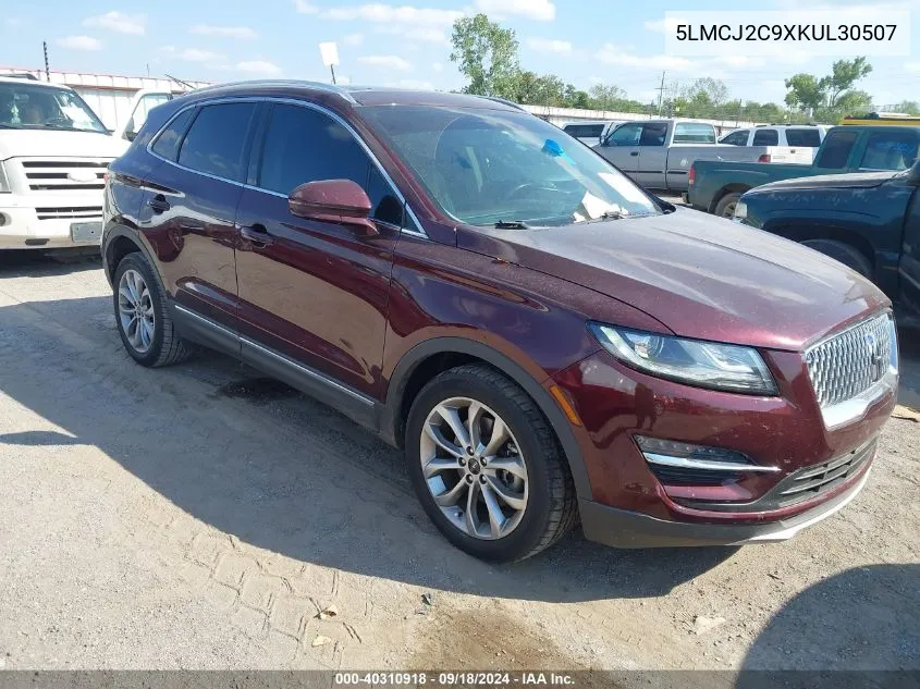 5LMCJ2C9XKUL30507 2019 Lincoln Mkc Select