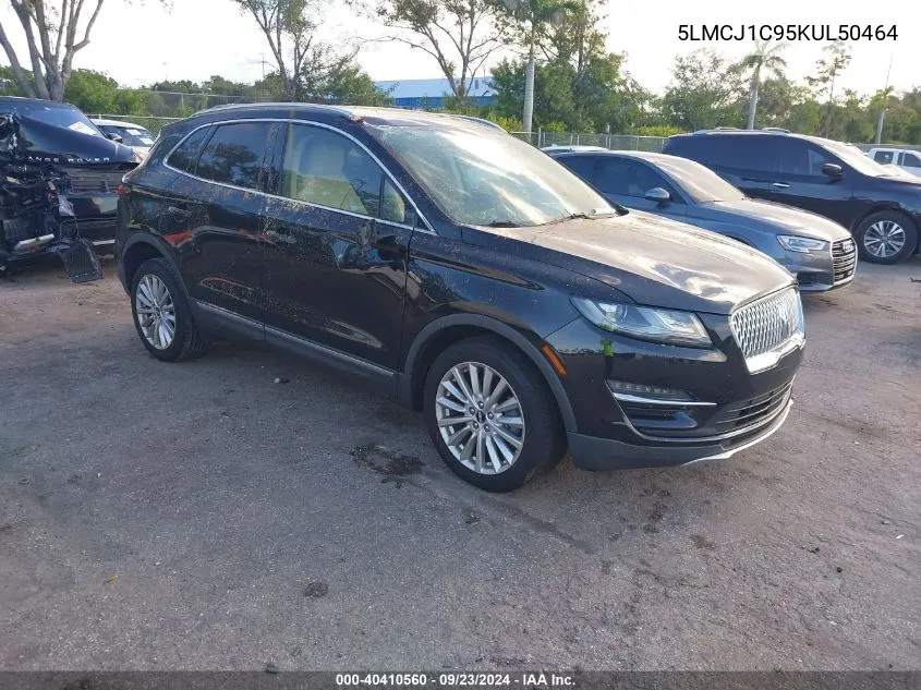 2019 Lincoln Mkc VIN: 5LMCJ1C95KUL50464 Lot: 40410560