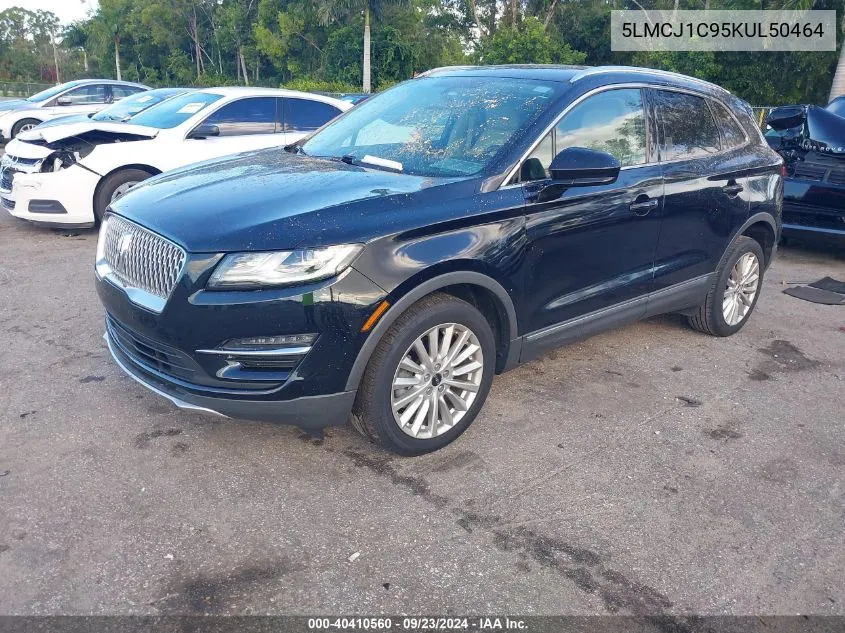 5LMCJ1C95KUL50464 2019 Lincoln Mkc