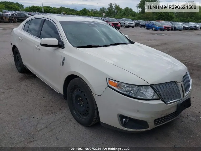 1LNHM94R39G624508 2009 Lincoln Mks