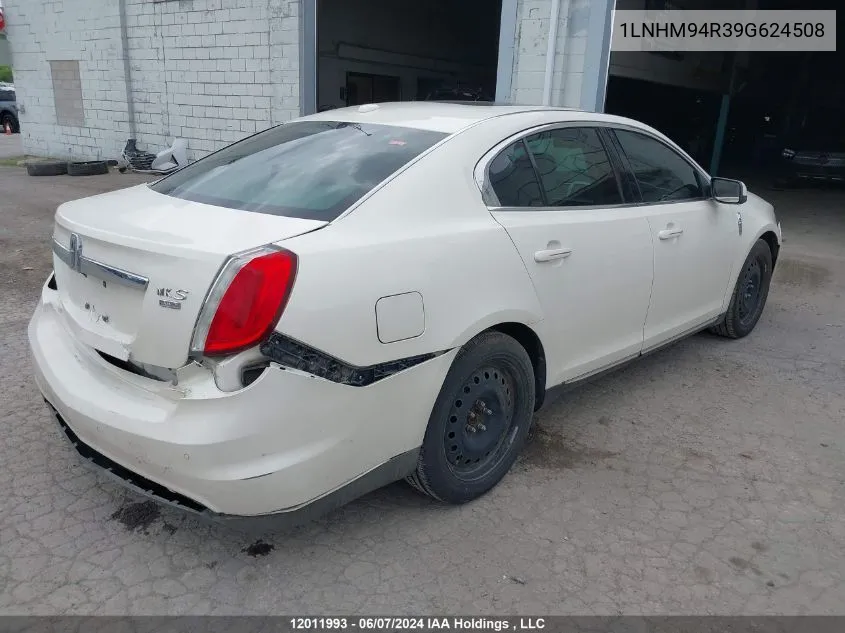 1LNHM94R39G624508 2009 Lincoln Mks