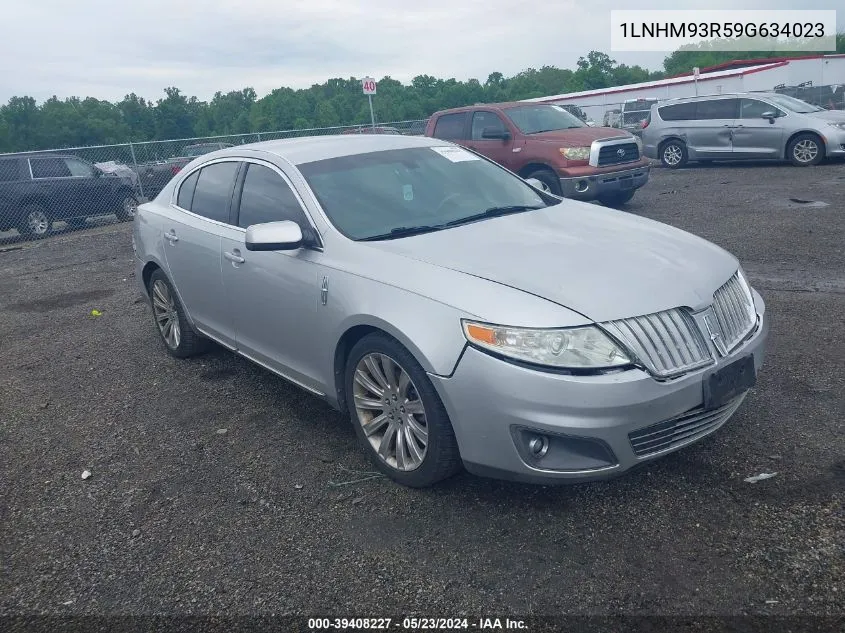 1LNHM93R59G634023 2009 Lincoln Mks