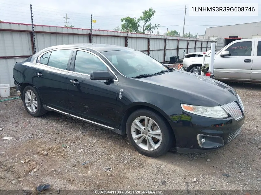 2009 Lincoln Mks VIN: 1LNHM93R39G608746 Lot: 39441103