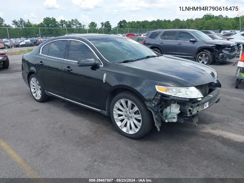 2009 Lincoln Mks VIN: 1LNHM94R79G616475 Lot: 39487507