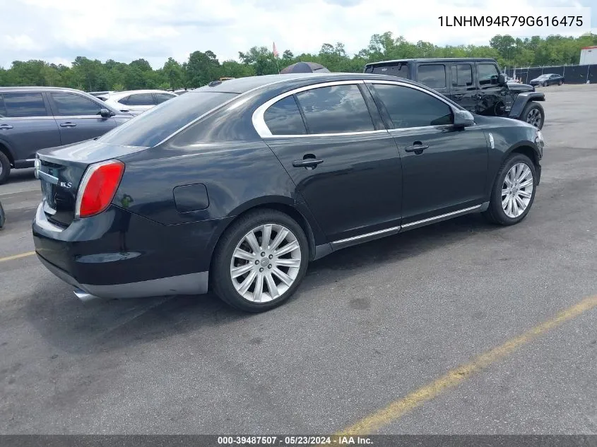 2009 Lincoln Mks VIN: 1LNHM94R79G616475 Lot: 39487507