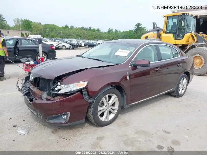 2009 Lincoln Mks VIN: 1LNHM93R19G628333 Lot: 39492003