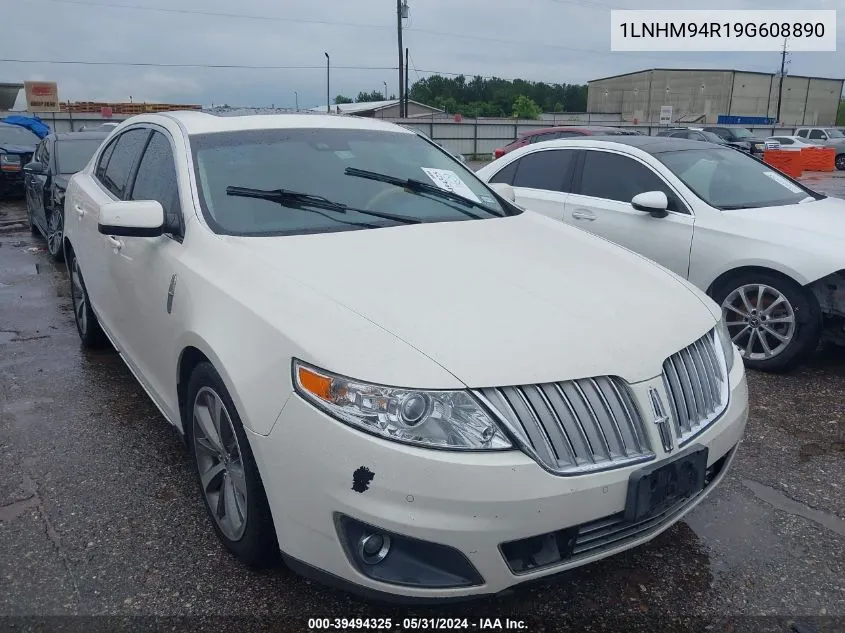 2009 Lincoln Mks VIN: 1LNHM94R19G608890 Lot: 39494325