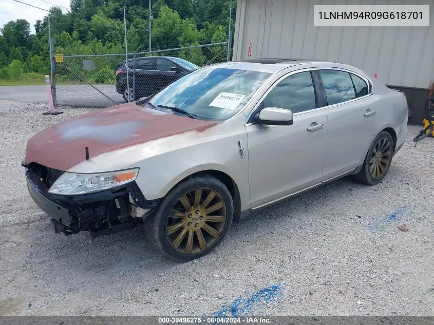 1LNHM94R09G618701 2009 Lincoln Mks