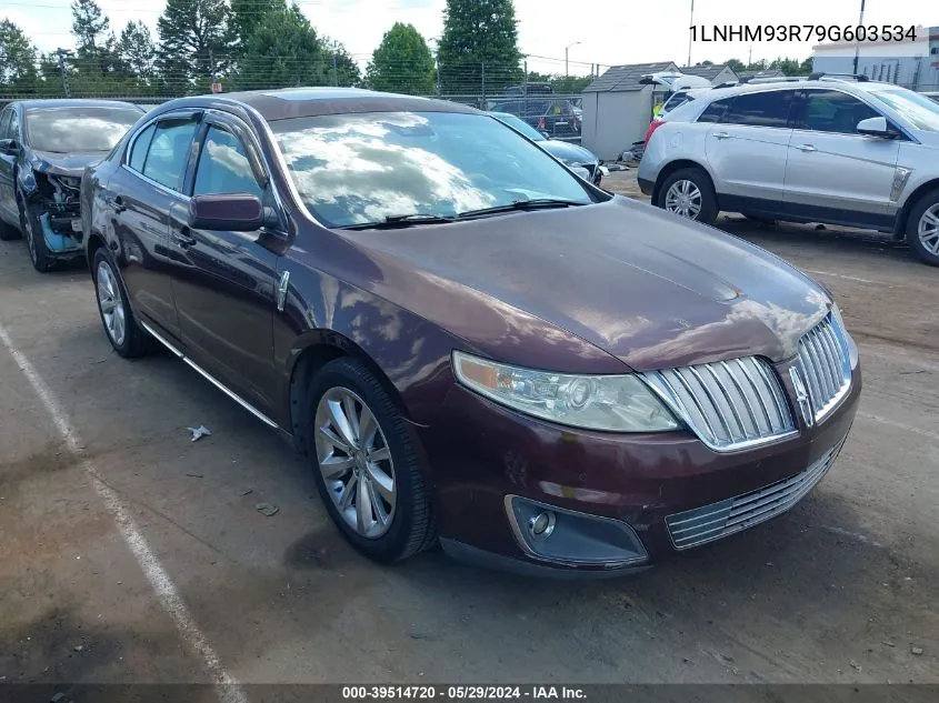 2009 Lincoln Mks VIN: 1LNHM93R79G603534 Lot: 39514720