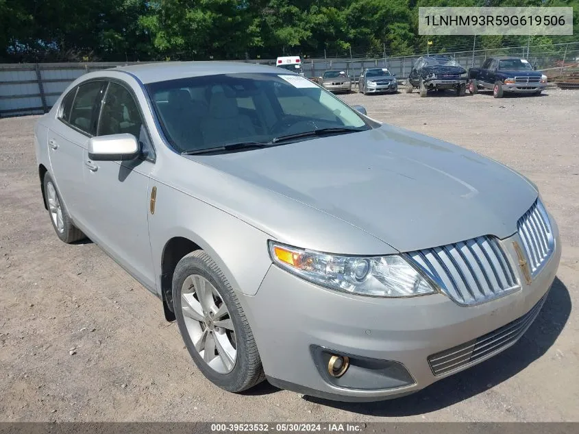 1LNHM93R59G619506 2009 Lincoln Mks