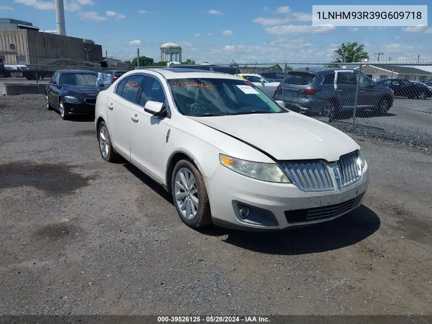 2009 Lincoln Mks VIN: 1LNHM93R39G609718 Lot: 39526125