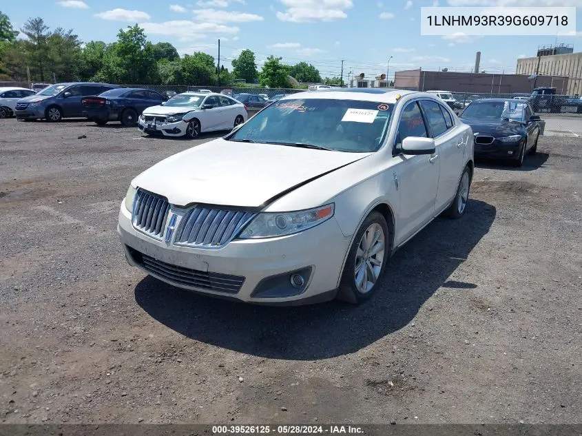 2009 Lincoln Mks VIN: 1LNHM93R39G609718 Lot: 39526125