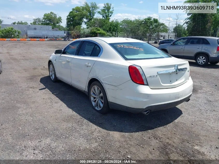 2009 Lincoln Mks VIN: 1LNHM93R39G609718 Lot: 39526125