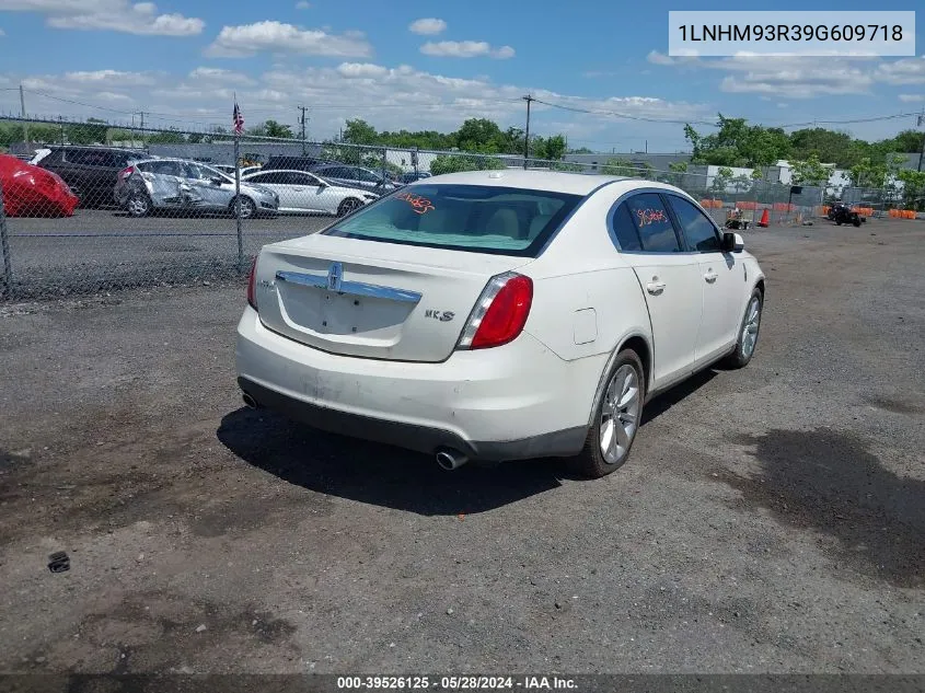 2009 Lincoln Mks VIN: 1LNHM93R39G609718 Lot: 39526125