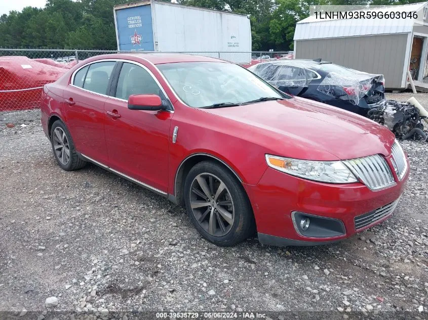 2009 Lincoln Mks VIN: 1LNHM93R59G603046 Lot: 39535729