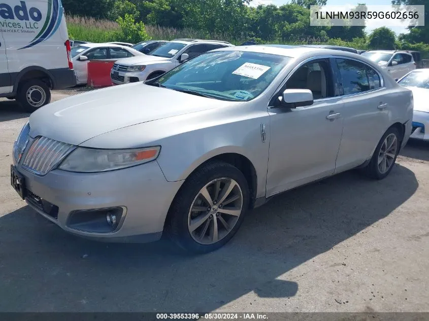 2009 Lincoln Mks VIN: 1LNHM93R59G602656 Lot: 39553396